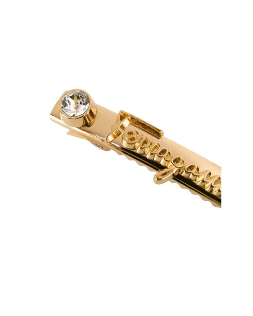 Ferragamo Metallic Ferragamo Hair Clip