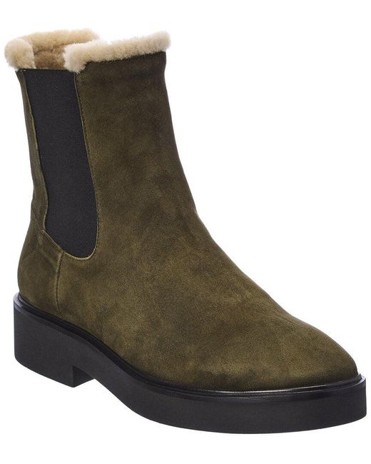 stuart weitzman laine suede chelsea boots