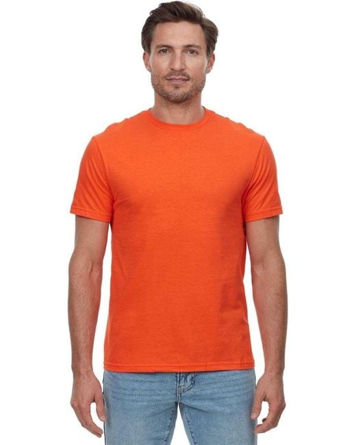 Threadfast Apparel Orange Epic T-Shirt for men