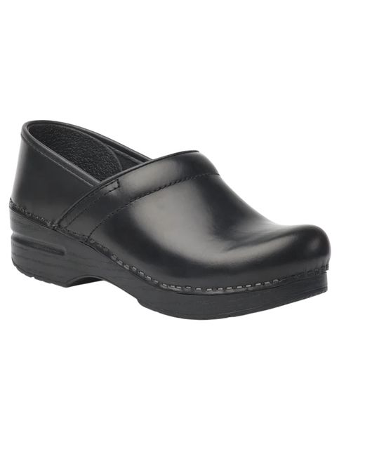 Dansko Black Narrow Pro Cabrio Clog
