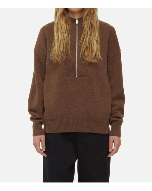 Closed Brown Troyer Wool Sweater