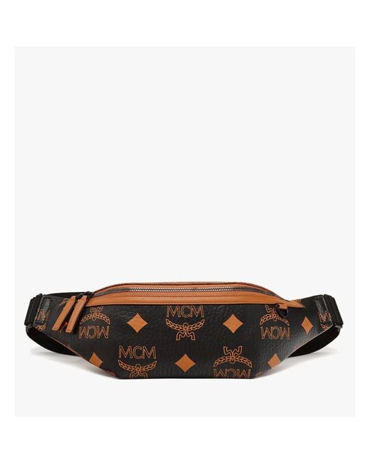 MCM Brown Fursten Belt Bag for men