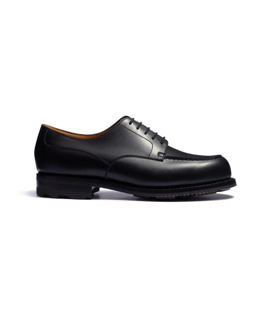 J.M. Weston Black Golf Derby Footwear for men