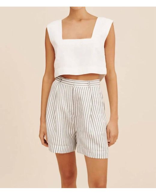 Posse White Lorenzo Short
