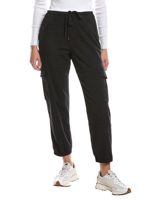 James Perse Black Cargo Pant