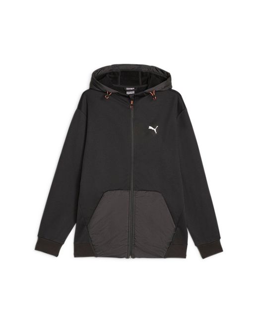 PUMA Open Road Full-zip Hoodie in Black for Men | Lyst