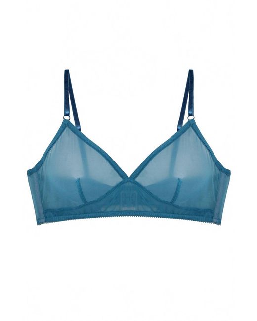 Only Hearts Blue Whisper Retro Bralette