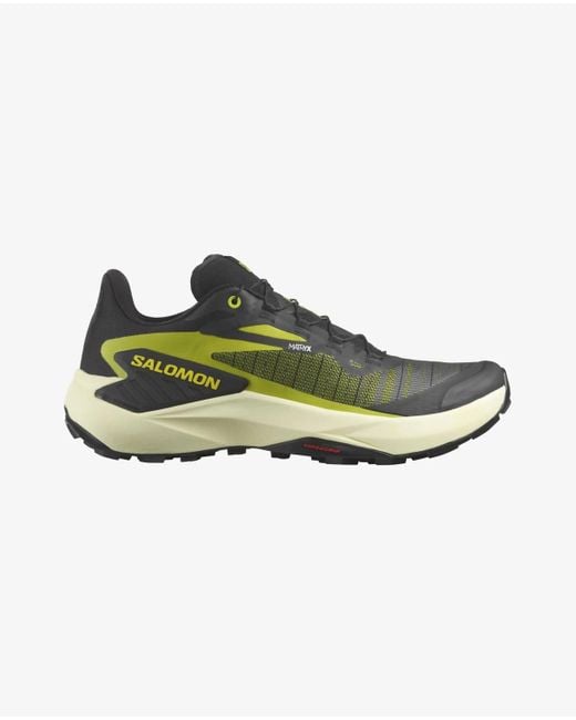 Salomon Green Genesis Trail Running Shoes for men