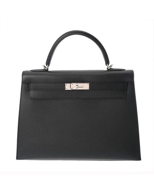 Hermes Evelyne III GM Black Leather Bag | eBay