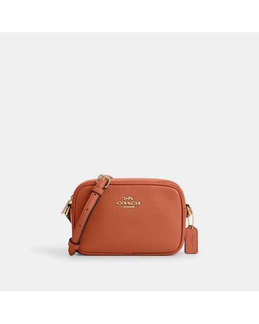 COACH Mini Jamie Camera Bag in Brown Lyst