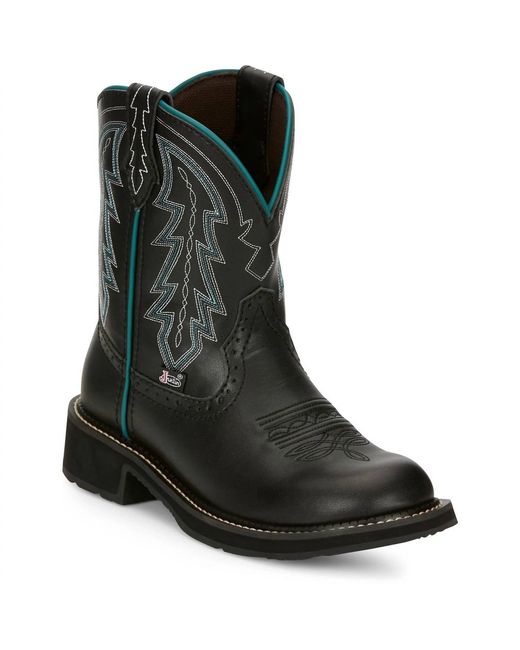 Justin Black Lyla Boots