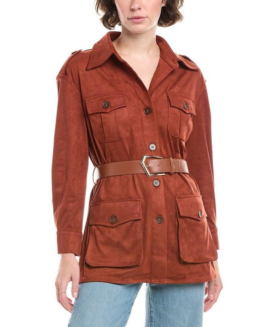 Pascale La Mode Red Button Jacket