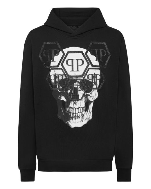 Philipp Plein Black Sweatshirt for men