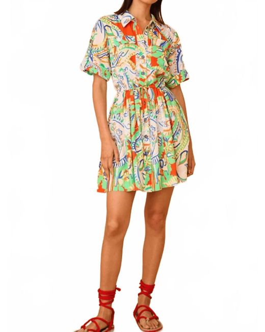 Hunter Bell Women's Yellow Peyton Mini Dress