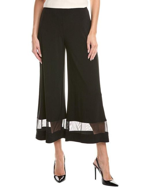 Joseph Ribkoff Black Solid Pant