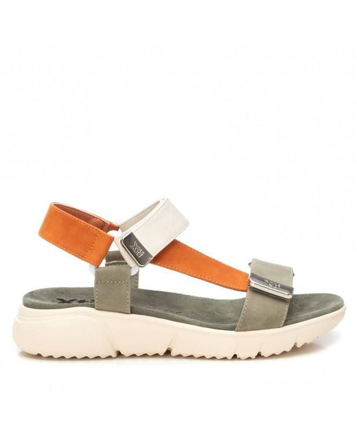 Xti Brown Casual Sandals