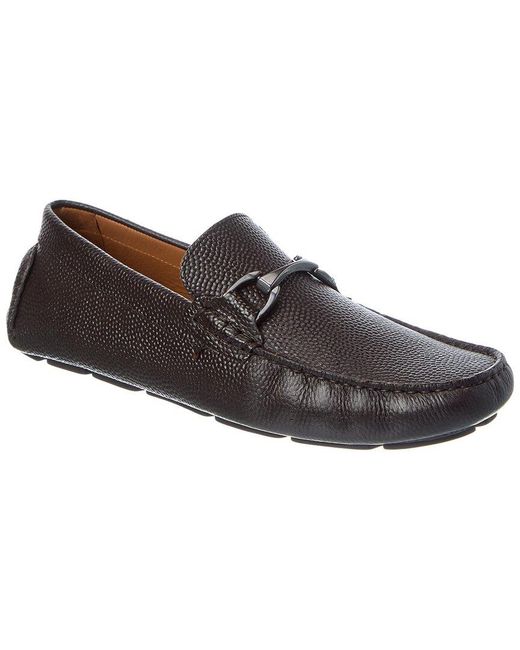 Allen Edmonds Brown Lando Leather Driver for men