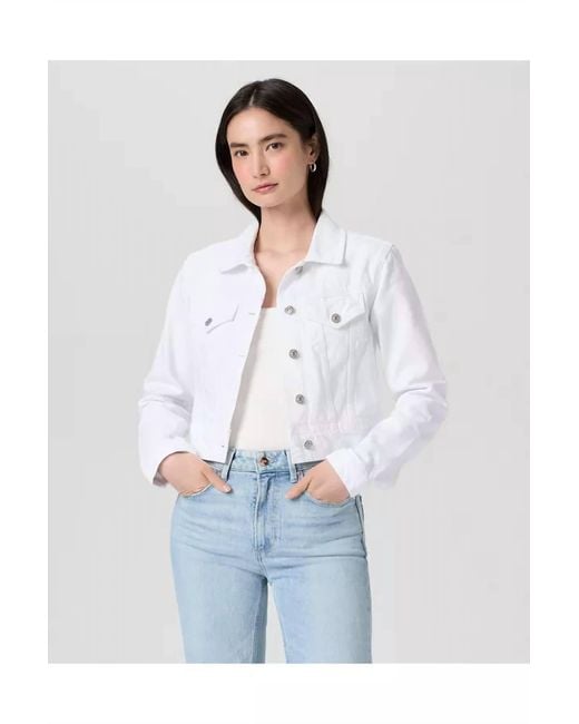 PAIGE White Chantal Jacket