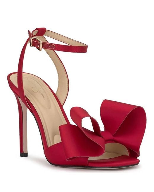 Jessica Simpson Red Olivine High Heel