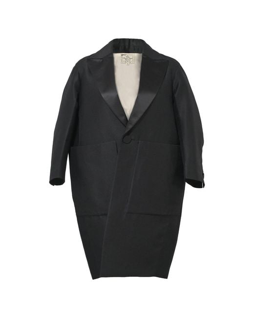 DSquared² Black The Oversized Coat