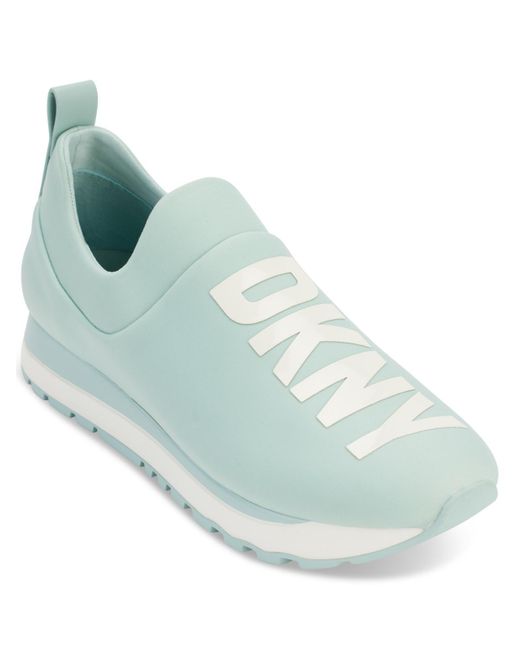 DKNY Blue Jadyn Slip On Laceless Manmade Slip-on Shoes