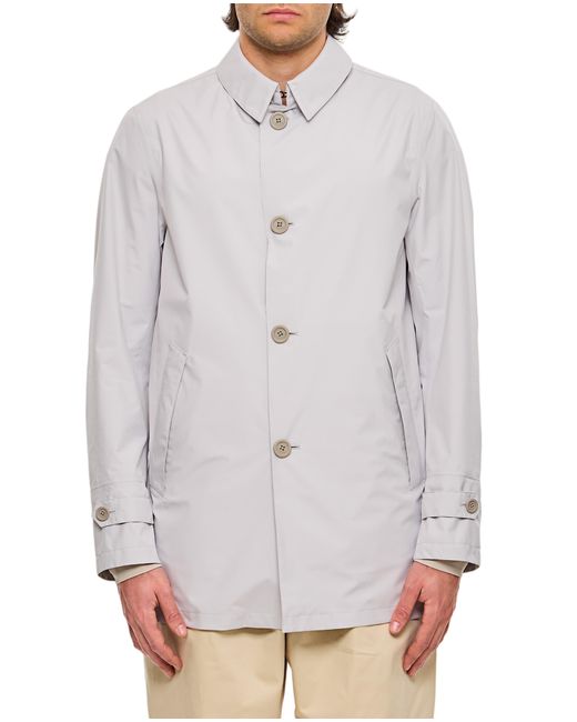 Herno Gray Pearl Laminar Waterproof Casual Jacket for men