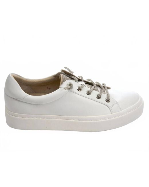 Vaneli White Yasin Sneaker