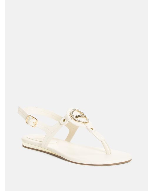 GUESS Women's Unali Slingback Sandal | Famous Footwear