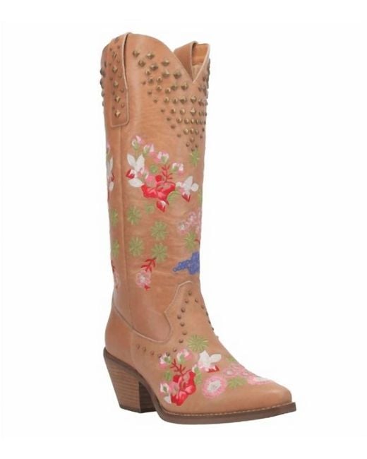 Dingo Brown Poppy Leather Boots