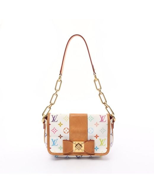 Louis Vuitton Multicolor Patty Monogram Color Bron Chain Shoulder Bag Pvc Leather