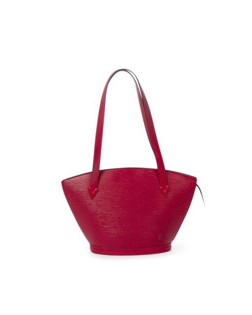 Louis Vuitton Red St-jacques Long Straps Pm