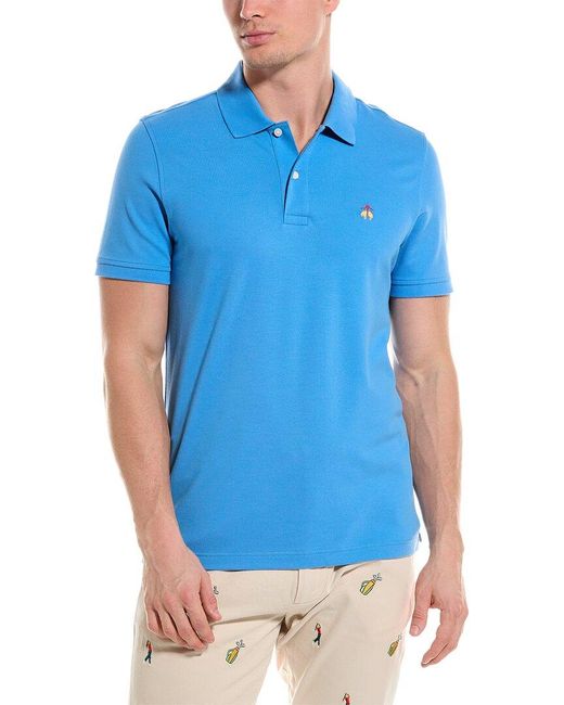 Brooks Brothers Blue Slim Fit Polo Shirt for men