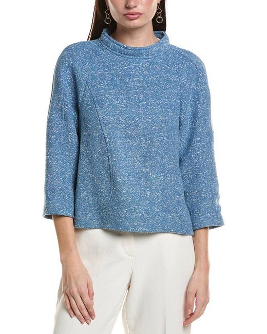 Ba&sh Blue Loki Top
