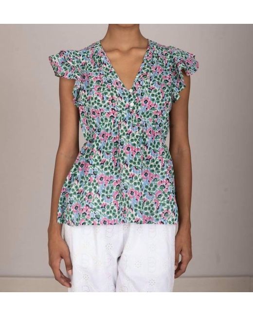 brand: Banjanan Blue Kira Top