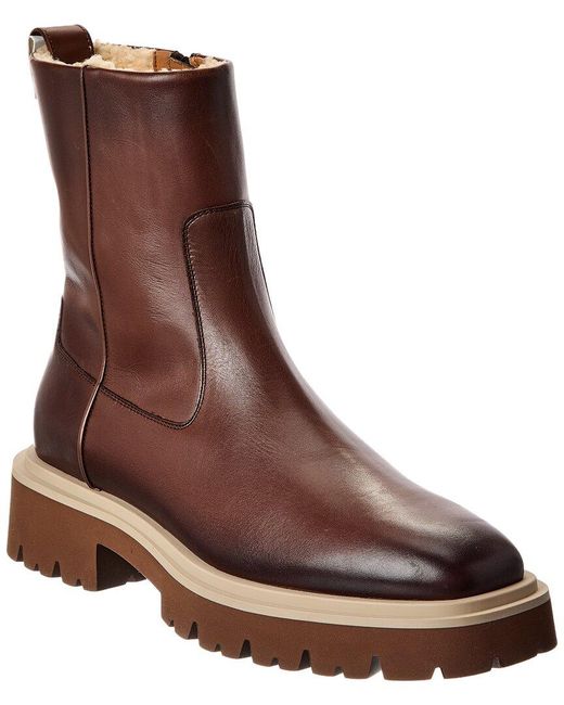 Ferragamo Fulvio 2 Leather Boot in Brown for Men | Lyst display picture 1