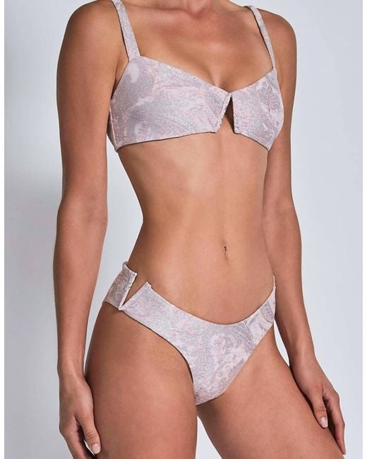 Devon Windsor Brown Maeve Bikini Top