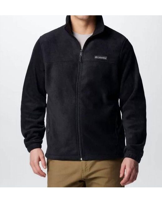 Columbia Men's Black Steens Mountain Full Zip 2.0 Top