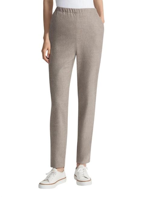 Lafayette 148 New York Gray Jones Jogger