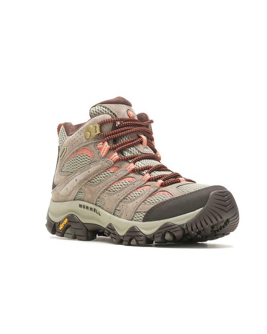 Merrell Brown Moab 3 Mid J035848Wz Waterproof Hiking Boots Rhs4474
