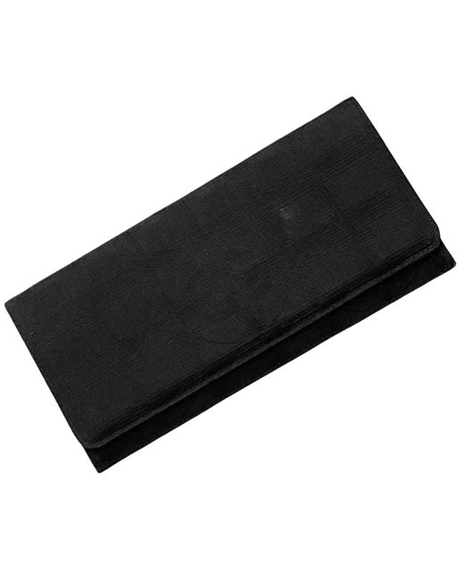 Chanel Black Travel Line Synthetic Wallet (pre-owned)