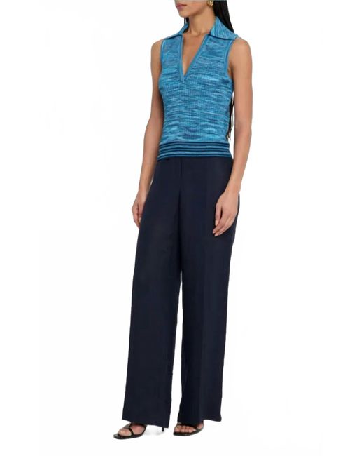 Ramy Brook Blue Birdie Space Dye Slvls
