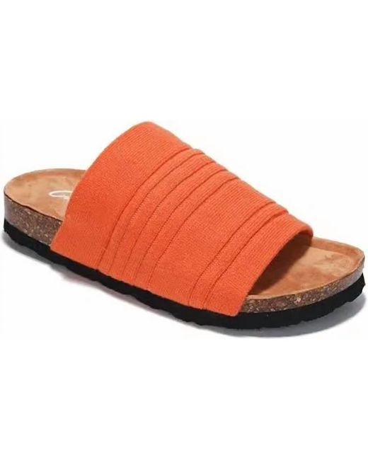 Cape Robbin Black Calida Sandal