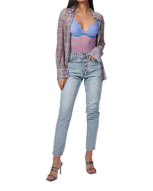 WeWoreWhat Blue The Danielle Jean