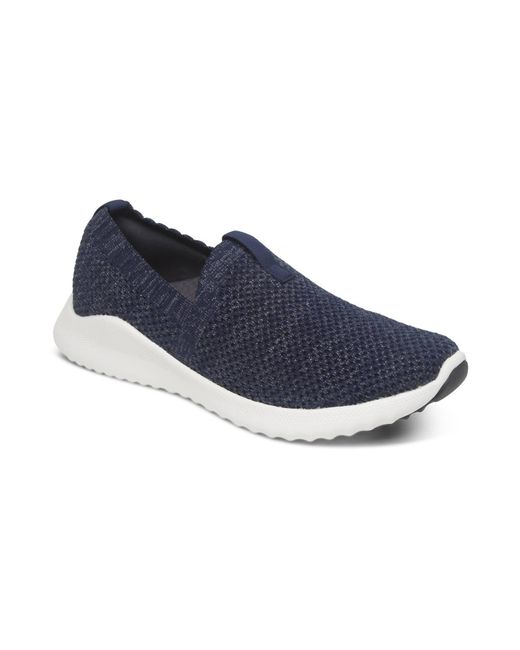 Aetrex Blue Angie Slip On Sneaker