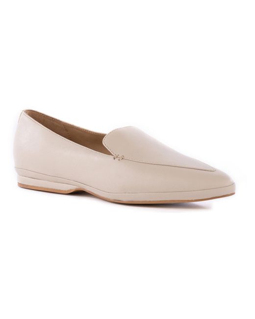 Seychelles Pink Ethereal Leather Slip-on Loafers