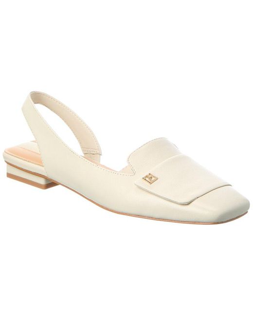 Franco Sarto White Teagan Slingback