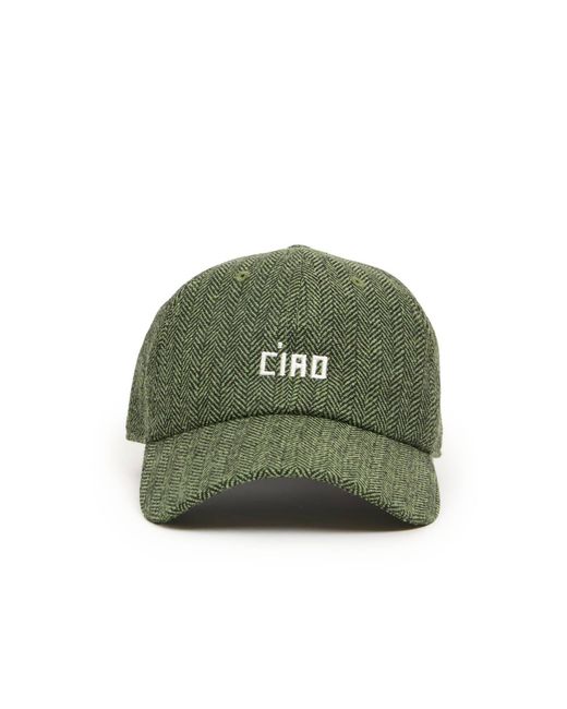 Clare V. Green Wool Baseball Hat