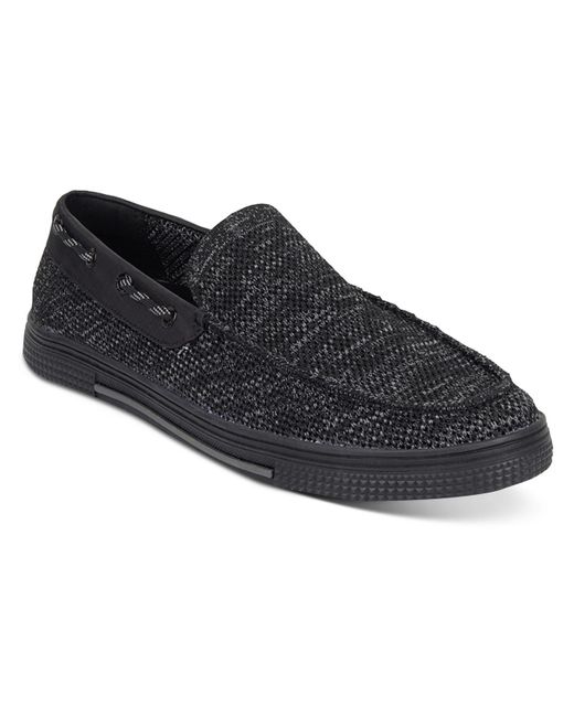 Kenneth Cole Black Trace Soft Knit Slip On Casual Shoes for men