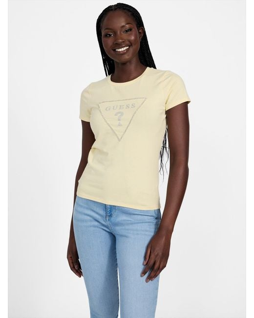 Guess Blue Carlee Triangle Tee