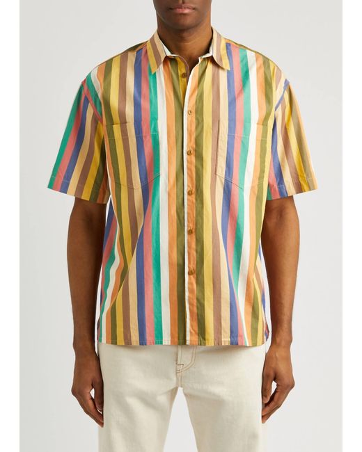 YMC Multicolor Mitchum Shirt for men
